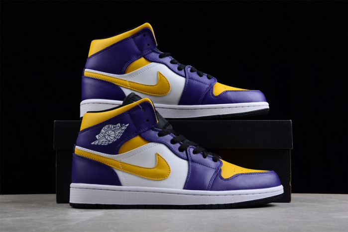 air jordan 1 mid lakers dq8426-517