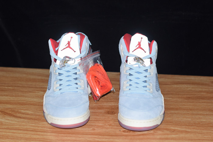 trophy room x air jordan 5 jsp ice blue ci1899-400