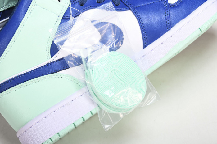 jordan 1 mid blue mint 554724-413