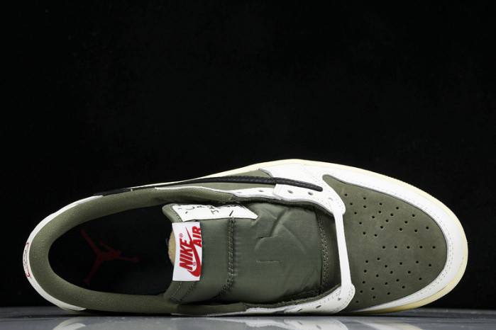 travis scott air jordan 1 low olive dm7866-200