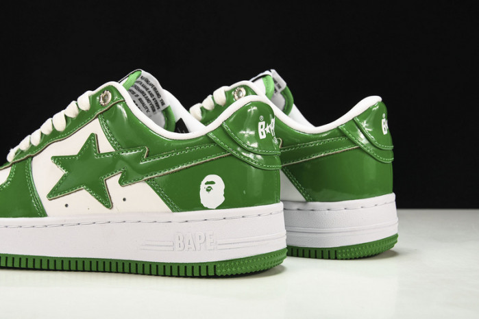 a bathing ape bape sta low green hp33-126