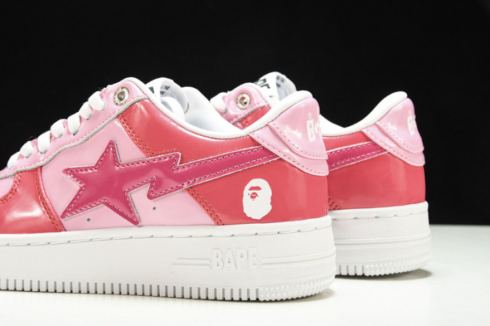 a bathing ape bape sta low color camo combo pink hp33-129
