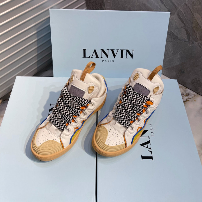 lanvin curb sneaker