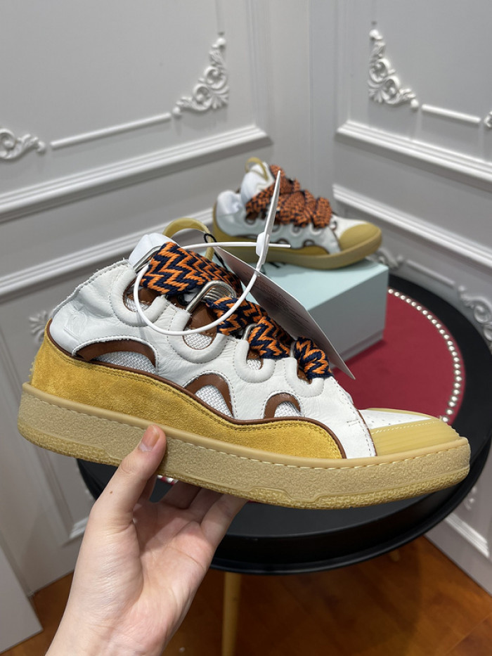 lanvin curb sneaker