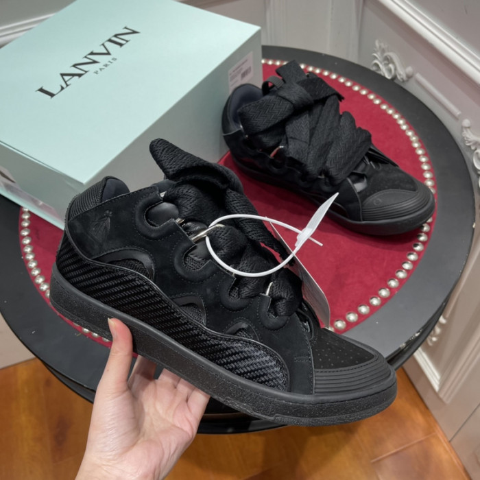 lanvin curb sneaker