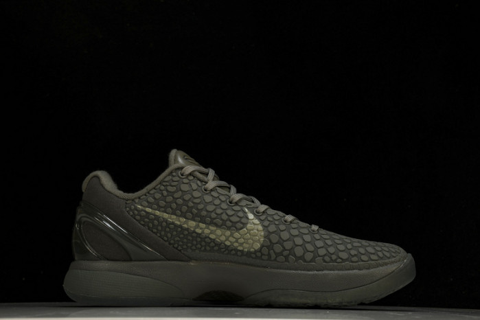nike kobe 6 black mamba collection fade to black 869457-007