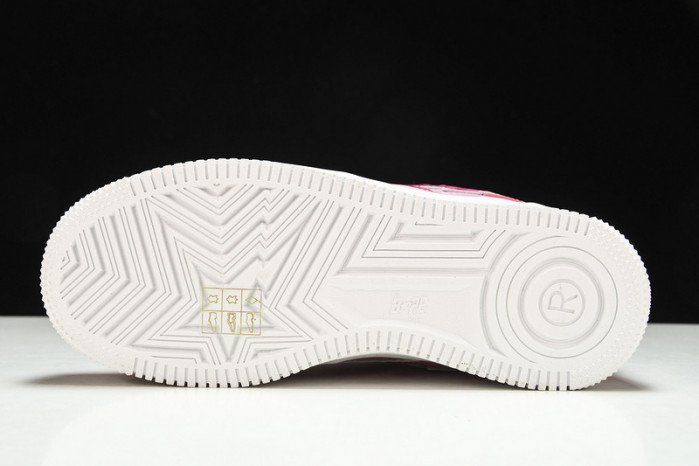 a bathing ape bape sta low color camo combo pink hp33-129