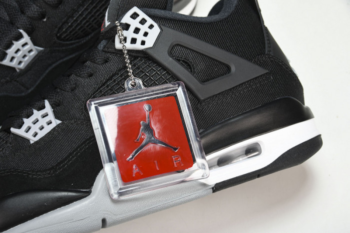 air jordan 4 black canvas dh7138-006