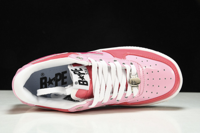 a bathing ape bape sta low color camo combo pink hp33-129