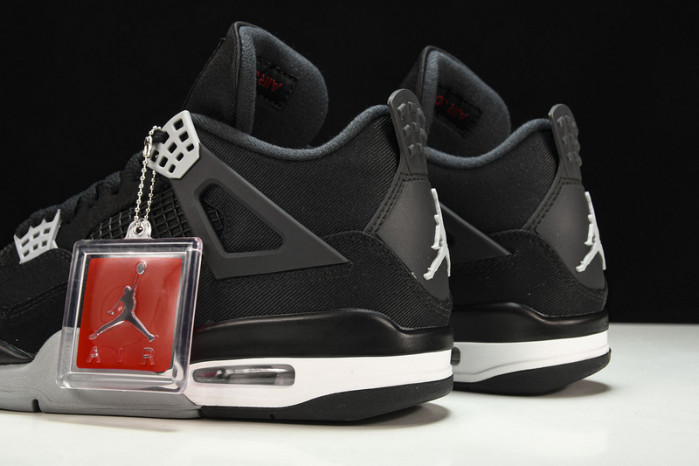air jordan 4 black canvas dh7138-006