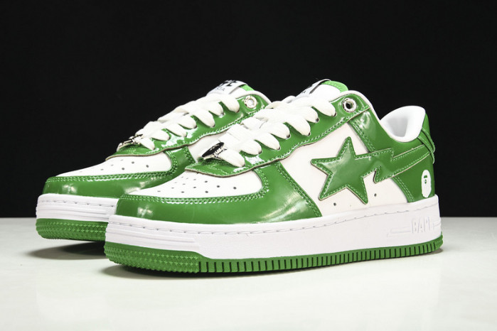 a bathing ape bape sta low green hp33-126