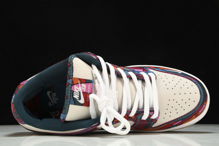 nike sb dunk low pro parra abstract art (2021) dh7695-600