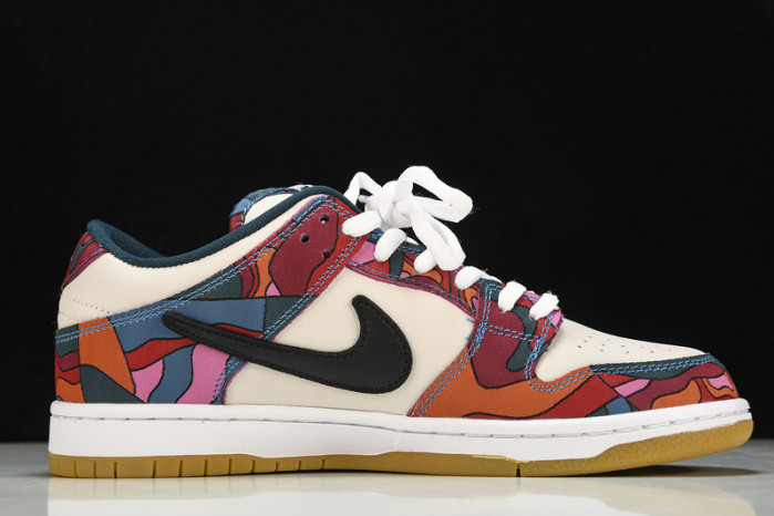 nike sb dunk low pro parra abstract art (2021) dh7695-600