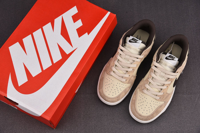 nike dunk low retro prm animal pack giraffe/cheetah dh7913-200