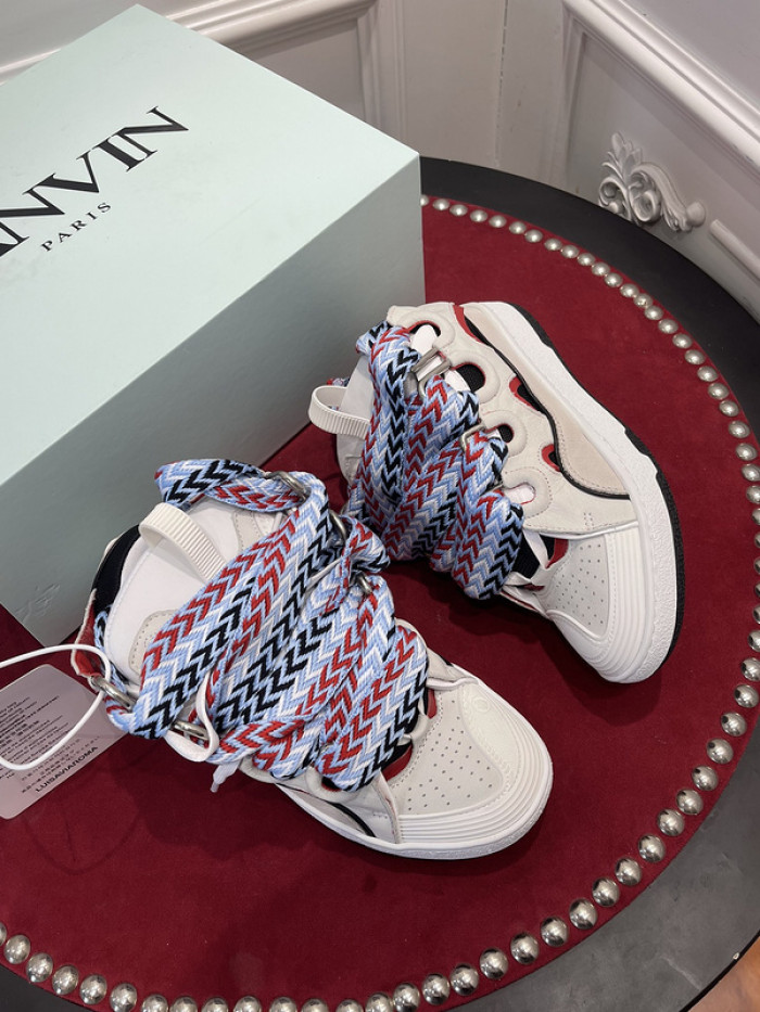 lanvin curb sneaker