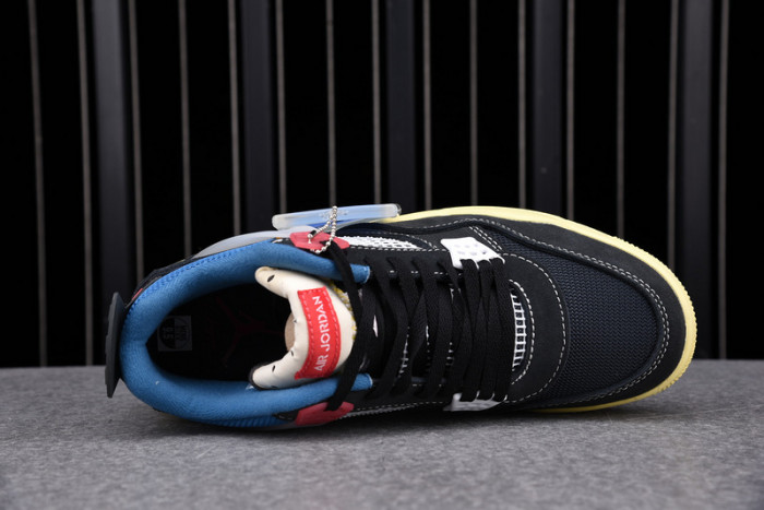 air jordan 4 retro union off noir dc9533-001