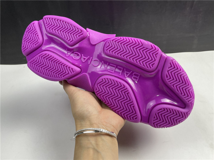 blcg sneaker triple.s.gomma purple red 524039 w2fa1 9016