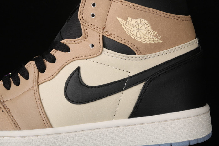 air jordan 1 high premium wmns fossil mushroom ah7389-003