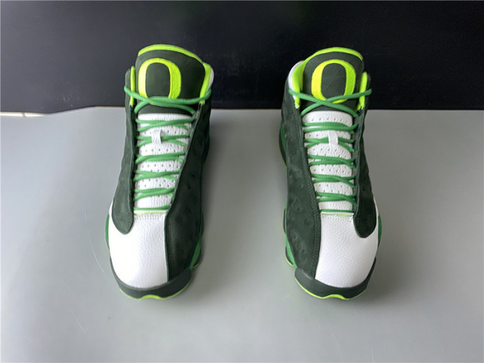 air jordan 13 retro oregon ducks pe ar4390-313