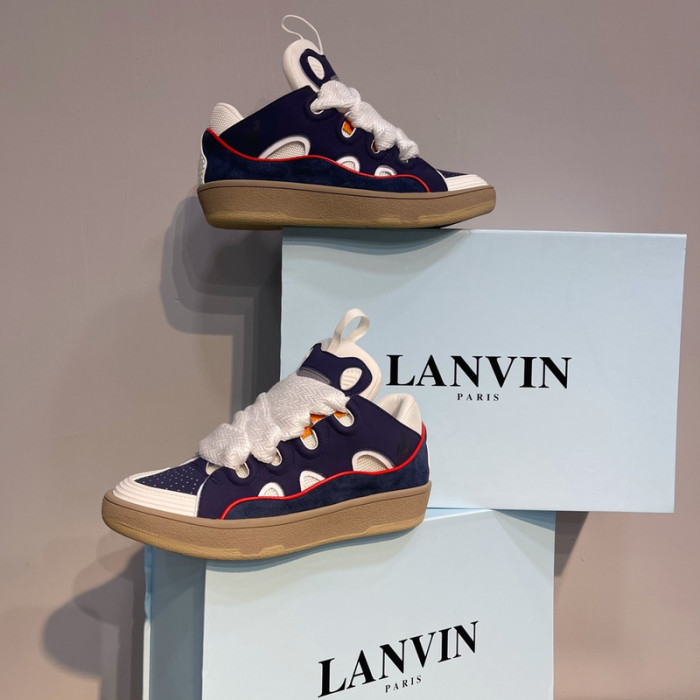 lanvin curb sneaker