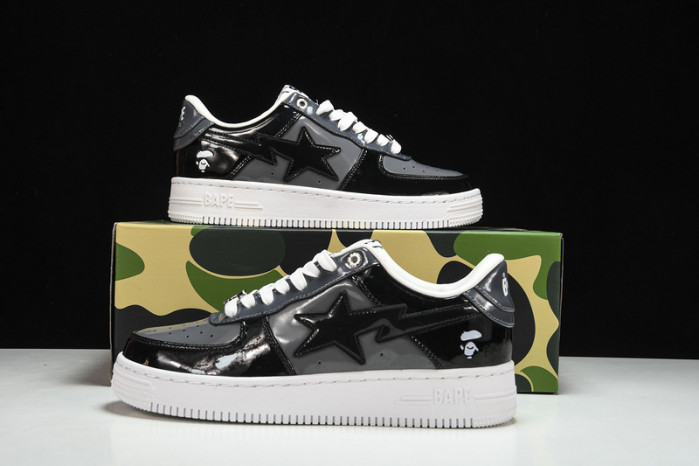 a bathing ape bape sta low color camo combo black hp33-133