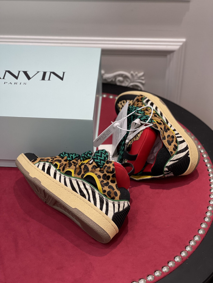 lanvin curb sneaker