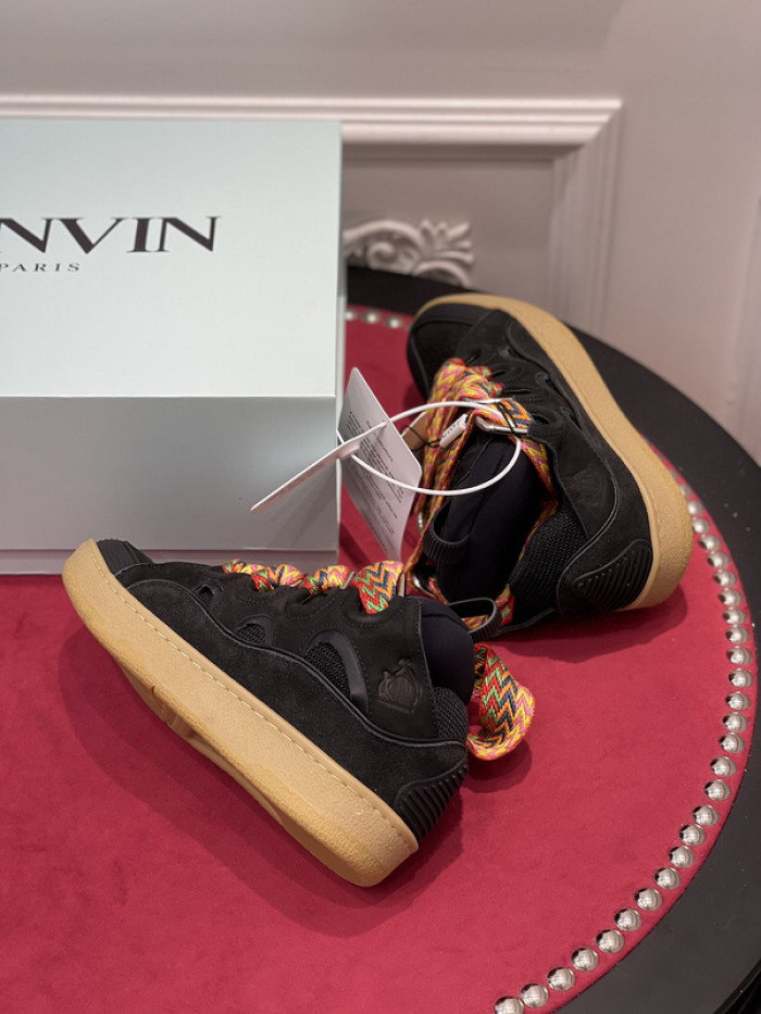 lanvin curb sneaker