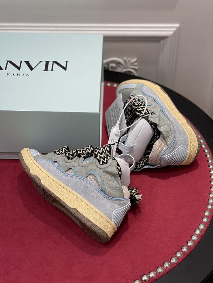 lanvin curb sneaker