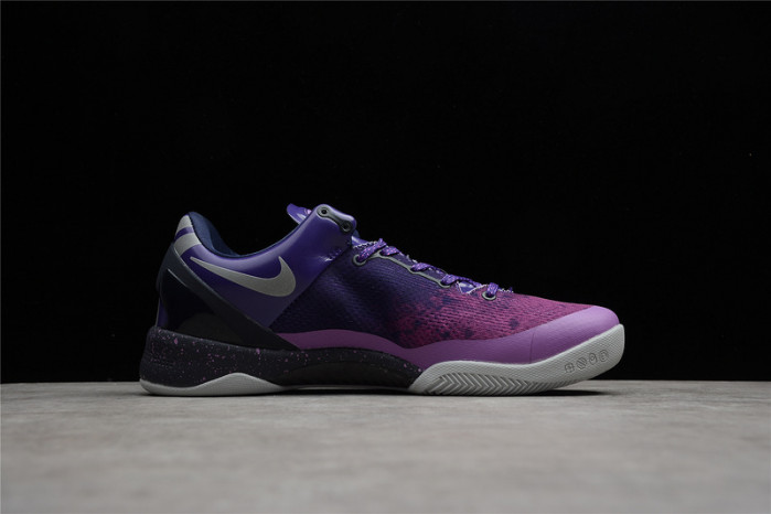 nike kobe 8 playoffs purple platinum 555035-500
