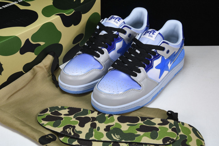 a bathing ape bape sk8 sta blue hp33-134