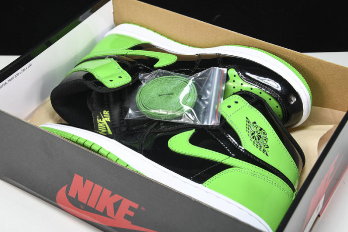 air jordan 1 retro high og green