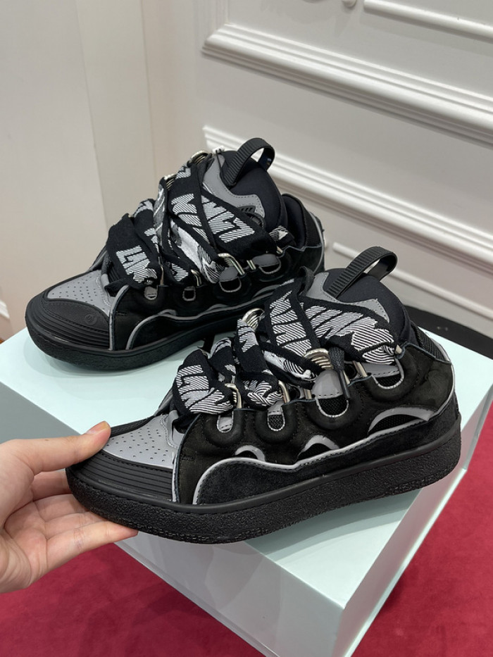 lanvin curb sneaker