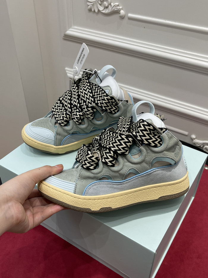 lanvin curb sneaker
