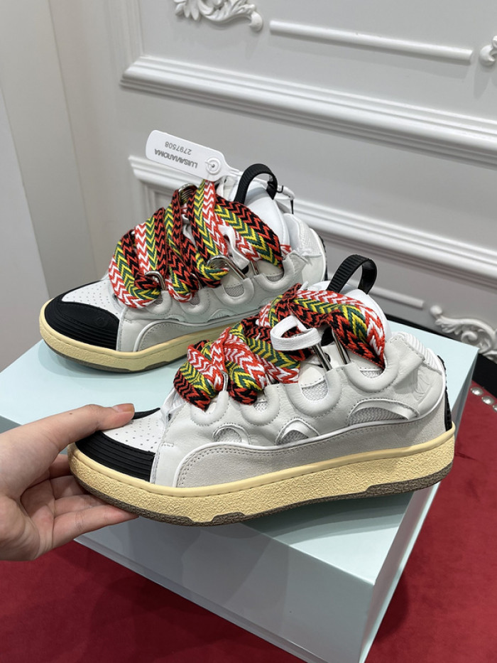 lanvin curb sneaker