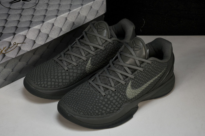 nike kobe 6 black mamba collection fade to black 869457-007