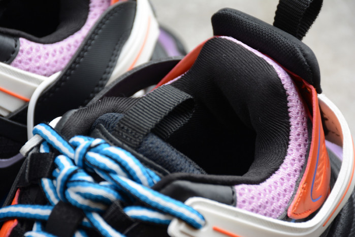 blcg sneaker tess.s.gomma black pink orange blue 542023w1gc11054