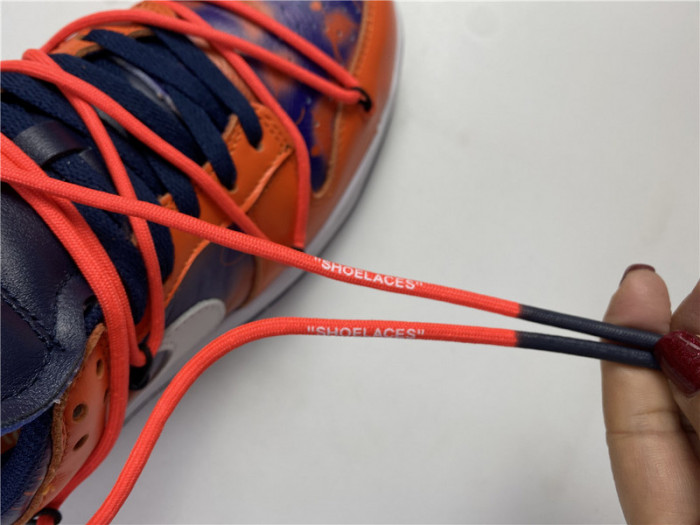 ow x nike sb dunk low orange perple white ct0856-801