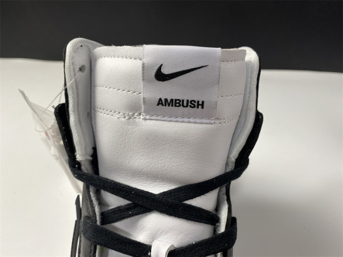 nike dunk high ambush black white cu7544-001