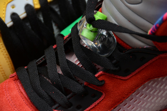 air jordan 5 solar orange what the cz5725-700