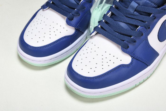 jordan 1 mid blue mint 554724-413