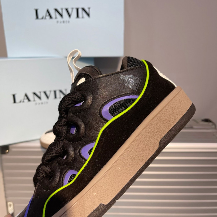 lanvin curb sneaker
