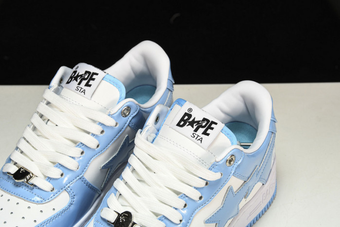 a bathing ape bape sta low blue hp33-124