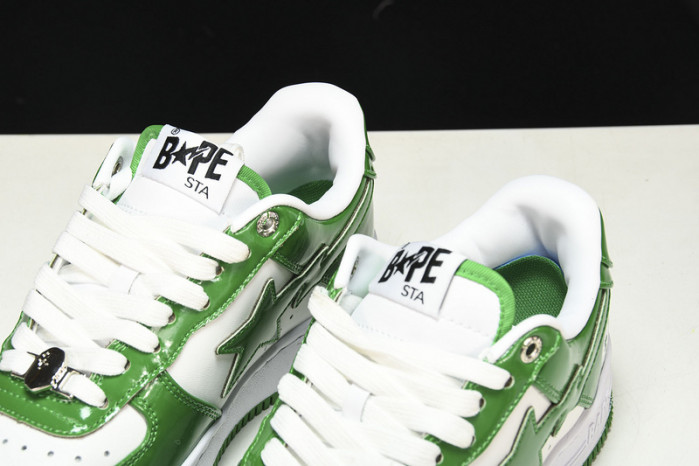 a bathing ape bape sta low green hp33-126