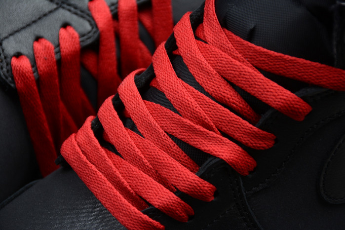 air jordan 1 black satin gym red 555088-060