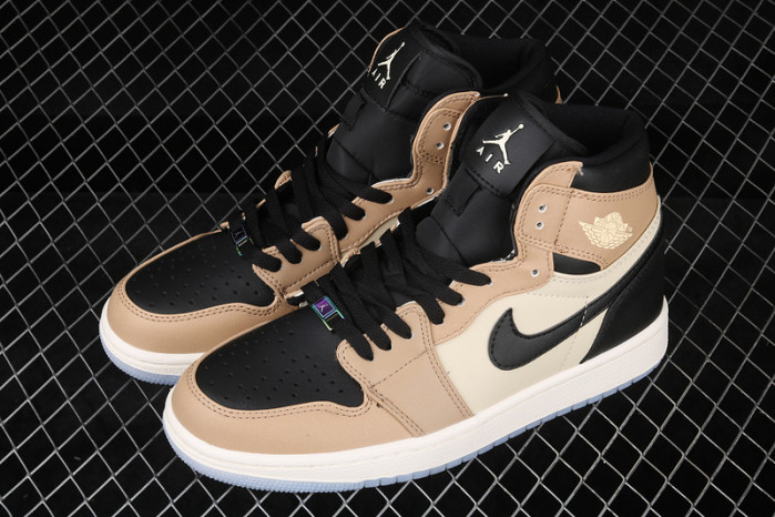 air jordan 1 high premium wmns fossil mushroom ah7389-003