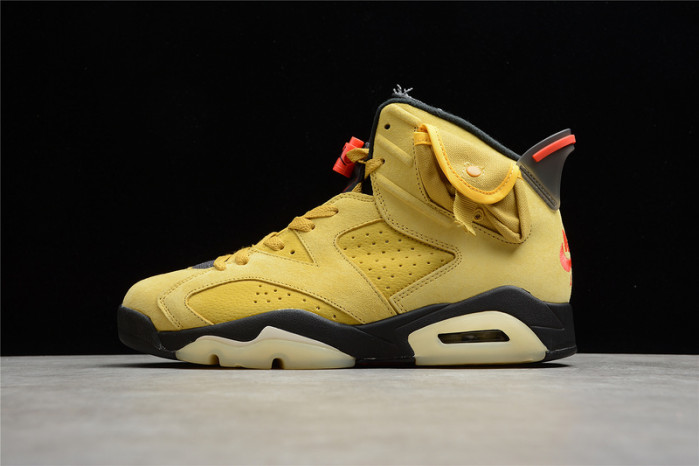 air jordan 6 yellow x travis scott cn1084-300