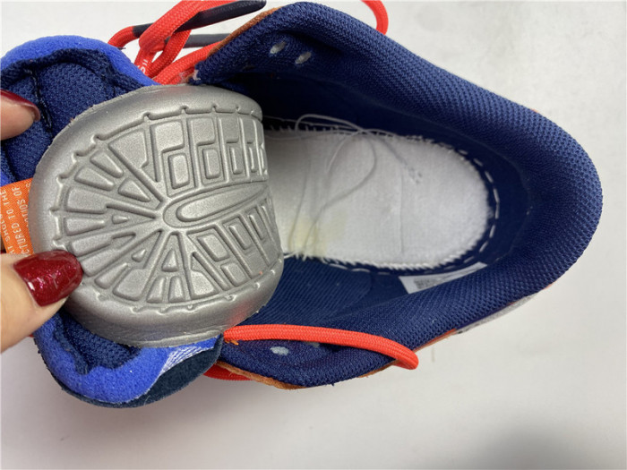 ow x nike sb dunk low orange perple white ct0856-801