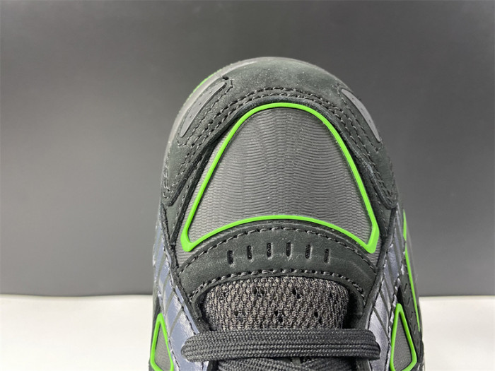 ow nike air rubber dunk "green strike" cu6015-001