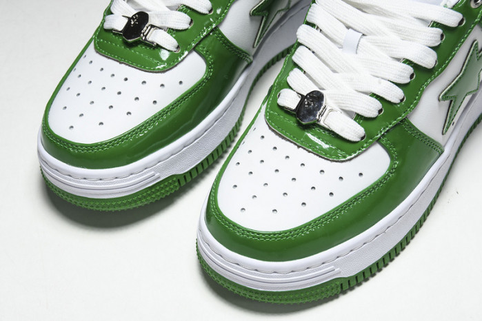 a bathing ape bape sta low green hp33-126