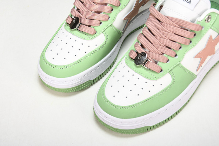 a bathing ape bape sta pastel green hp33-136
